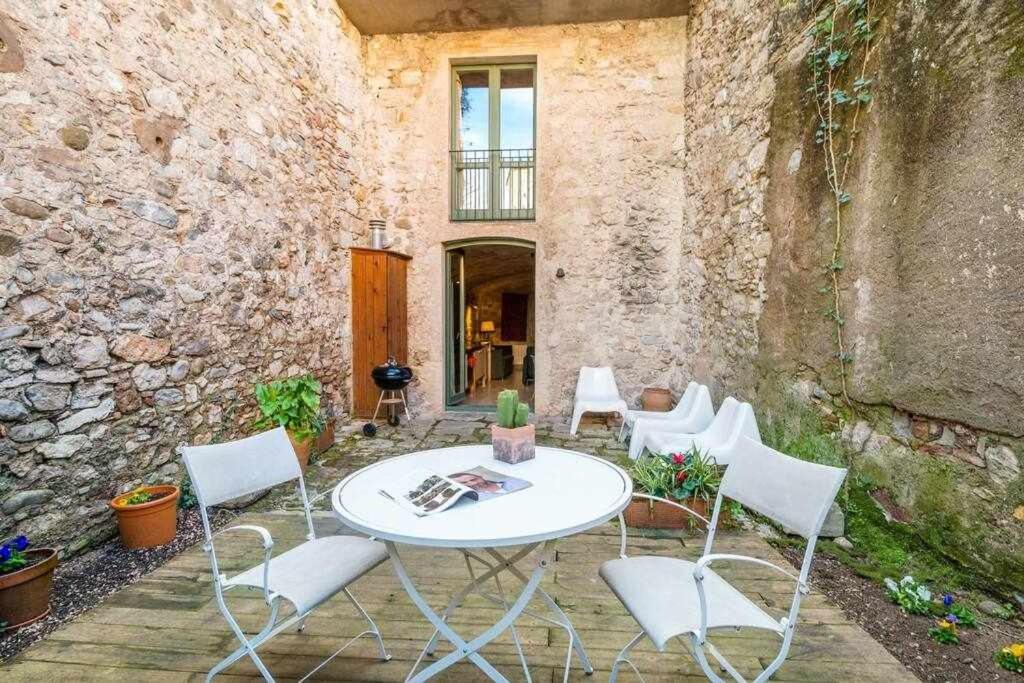 Apartamento Banos Arabes Con Jardin 지로나 외부 사진